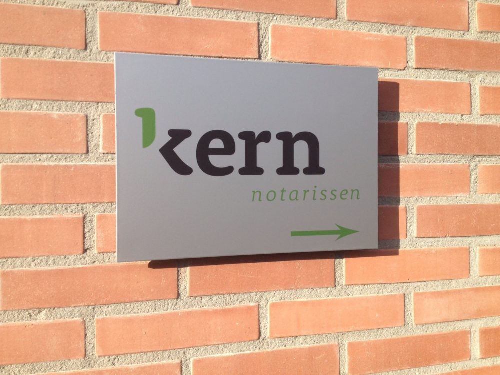 Kern logo bord