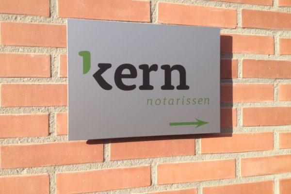Kern logo bord