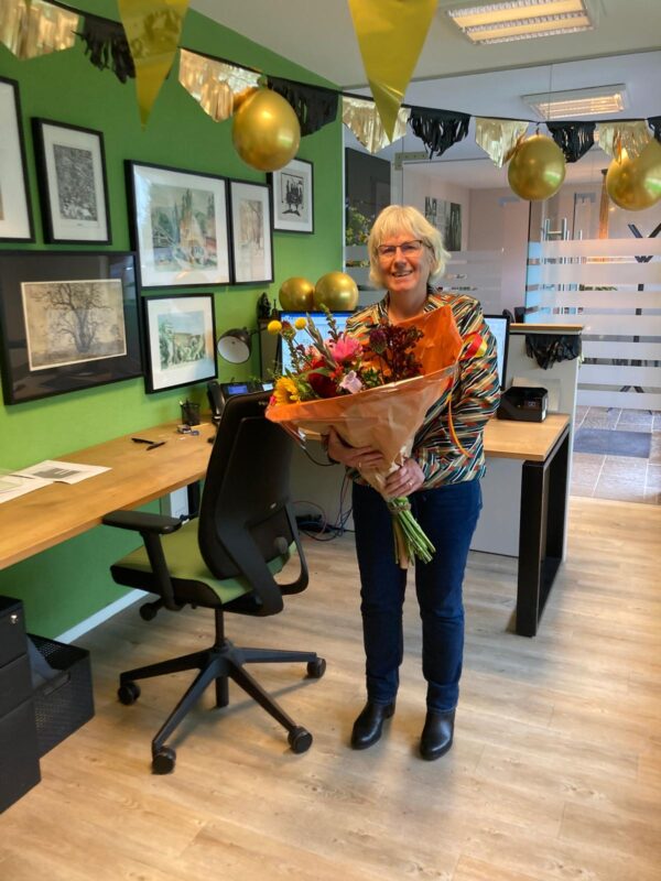 Marjan na bijna 40 jaar met pensioen!